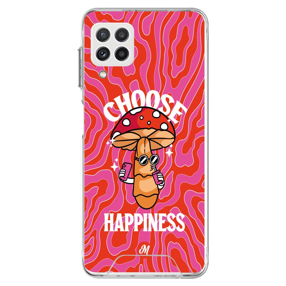 Cases para Samsung A22 Choose happiness - Mandala Cases