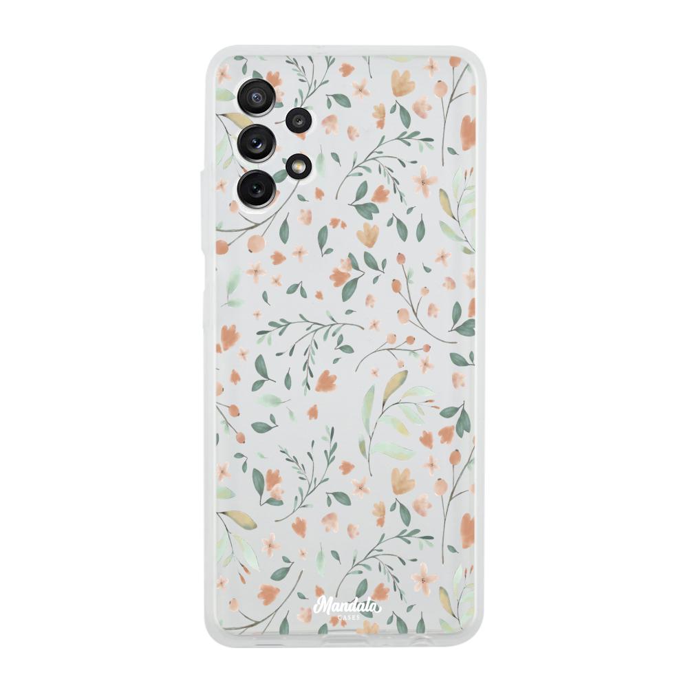 Case para Samsung A32 Funda Flores Delicadas  - Mandala Cases