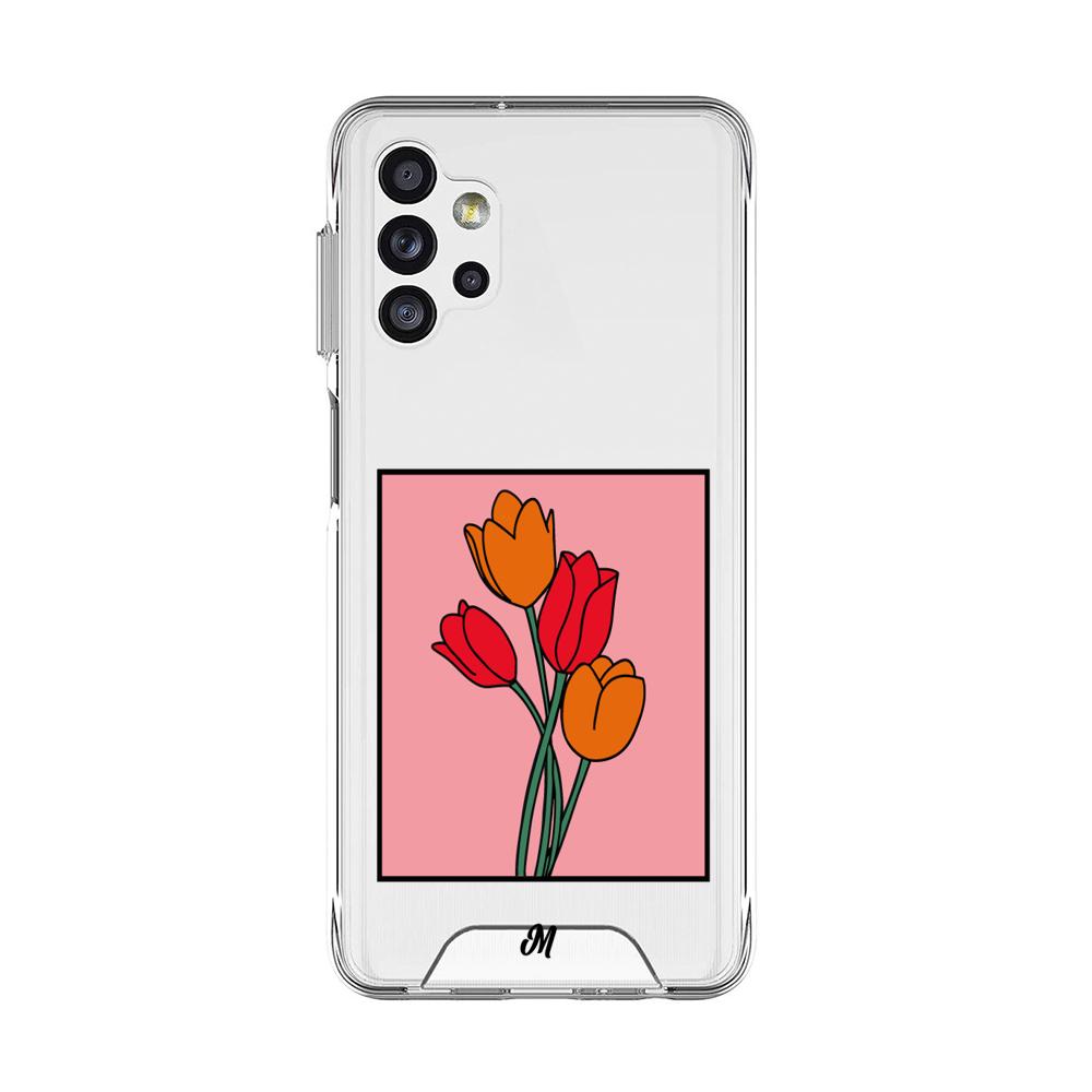 Case para Samsung A32 Tulipanes de amor - Mandala Cases