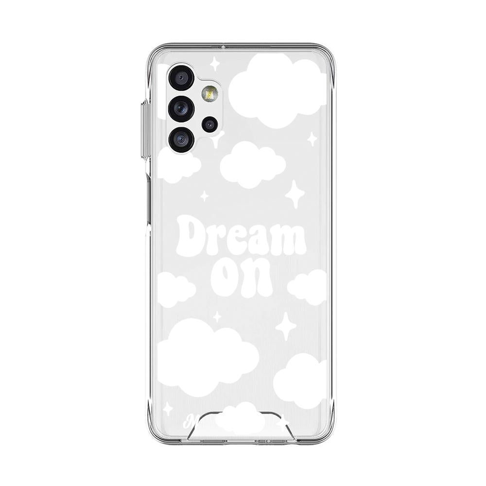 Case para Samsung A32 5G Dream on blanco - Mandala Cases