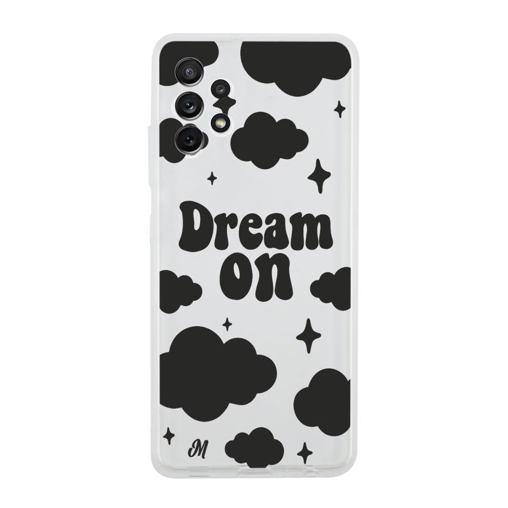 Case para Samsung A32 5G Dream on negro - Mandala Cases