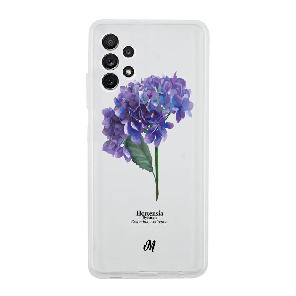 Case para Samsung A32 5G Hortensia lila - Mandala Cases
