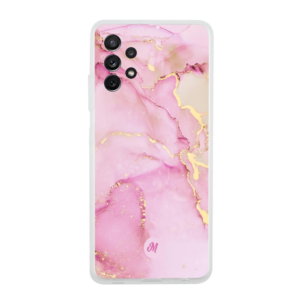 Cases para Samsung A32 5G Pink marble - Mandala Cases