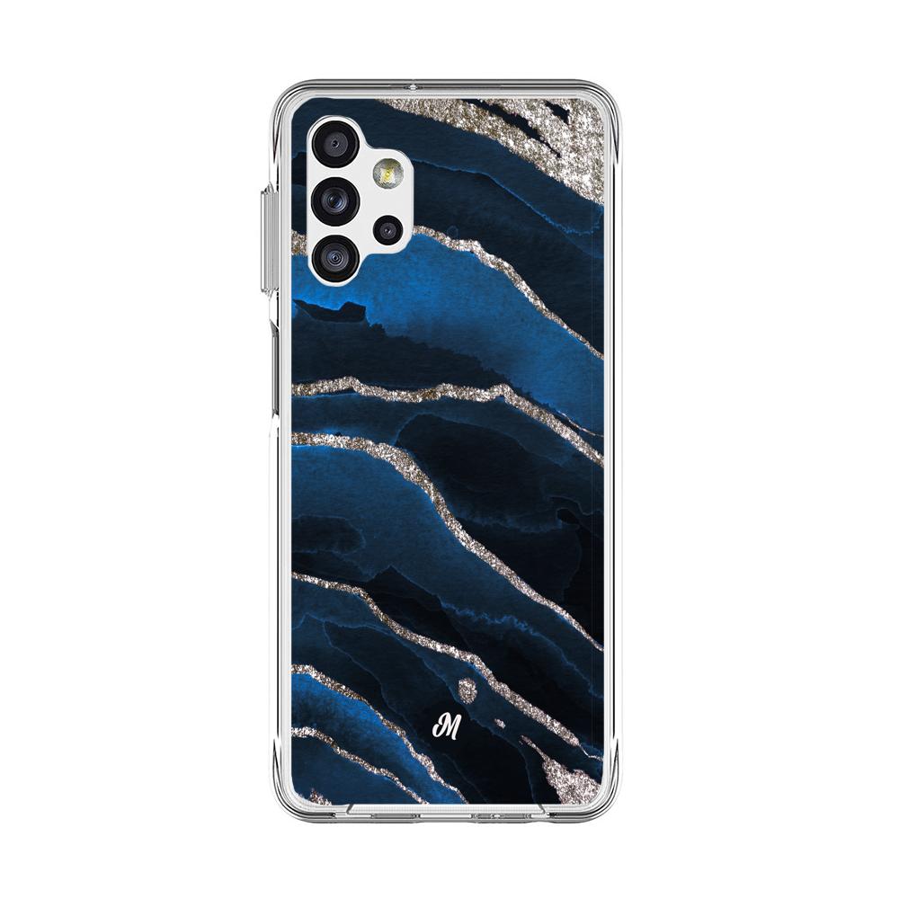 Cases para Samsung A32 5G Marble Blue - Mandala Cases
