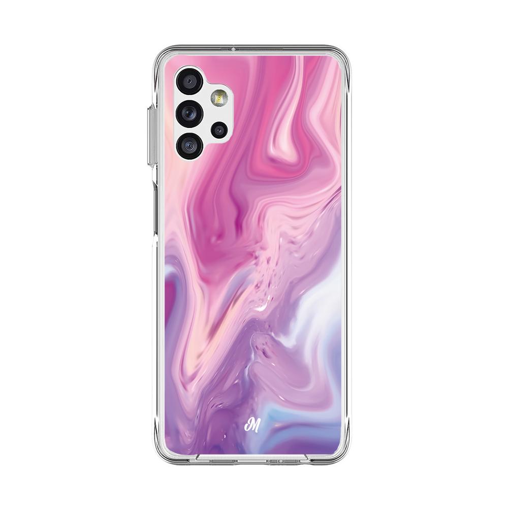 Cases para Samsung A32 5G Marmol liquido pink - Mandala Cases