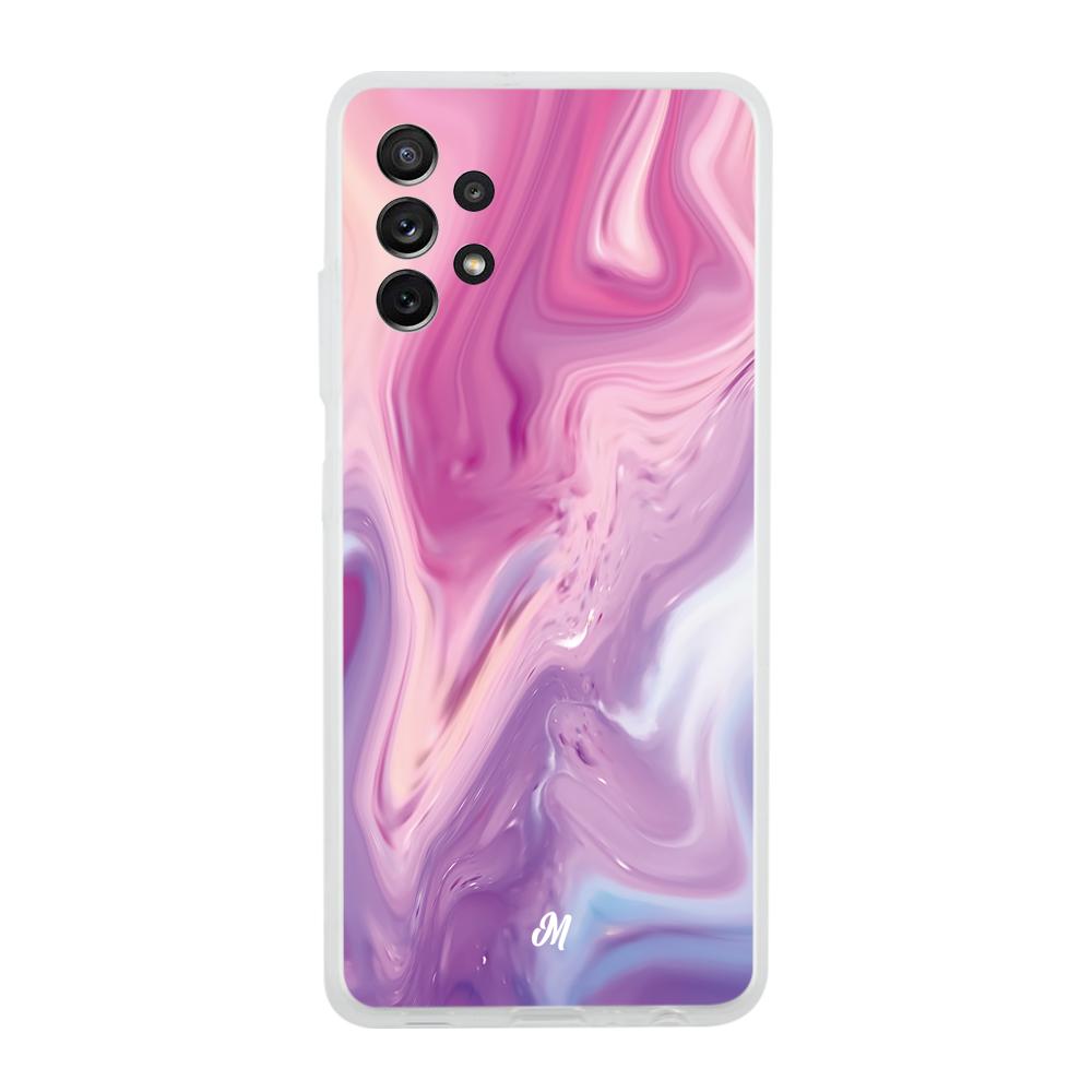 Cases para Samsung A32 5G Marmol liquido pink - Mandala Cases