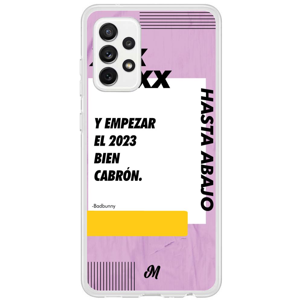 Case para Samsung A72 4G Y empezar el 2023 morado - Mandala Cases