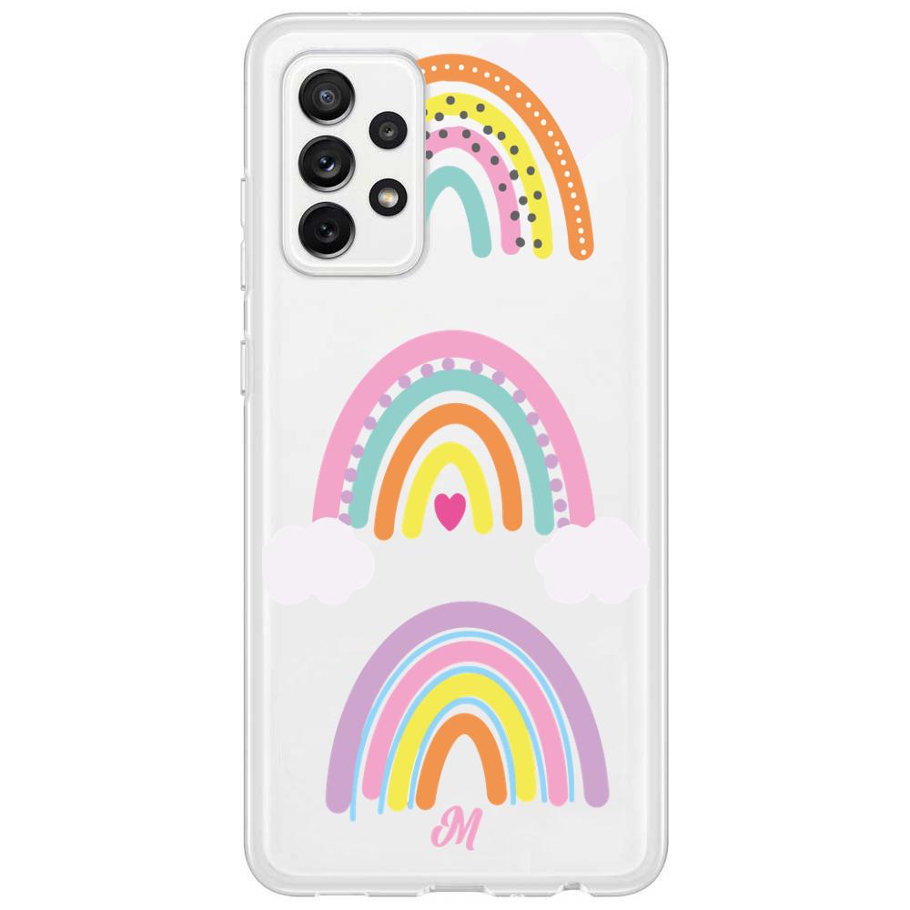 Case para Samsung A72 4G Rainbow lover - Mandala Cases