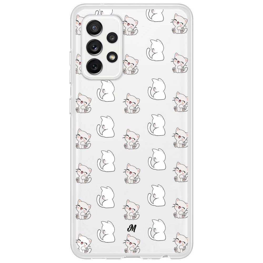 Case para Samsung A72 4G Little Cats - Mandala Cases