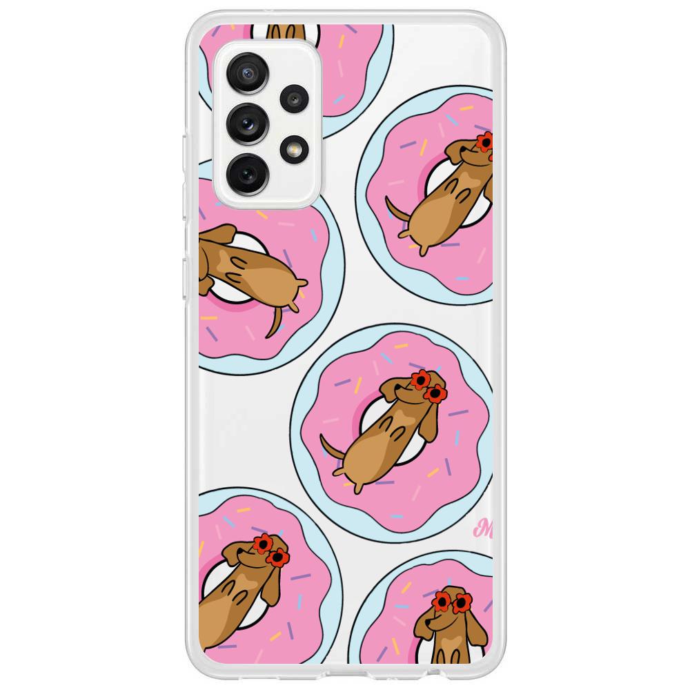 Case para Samsung A72 4G Perritos y Donas - Mandala Cases