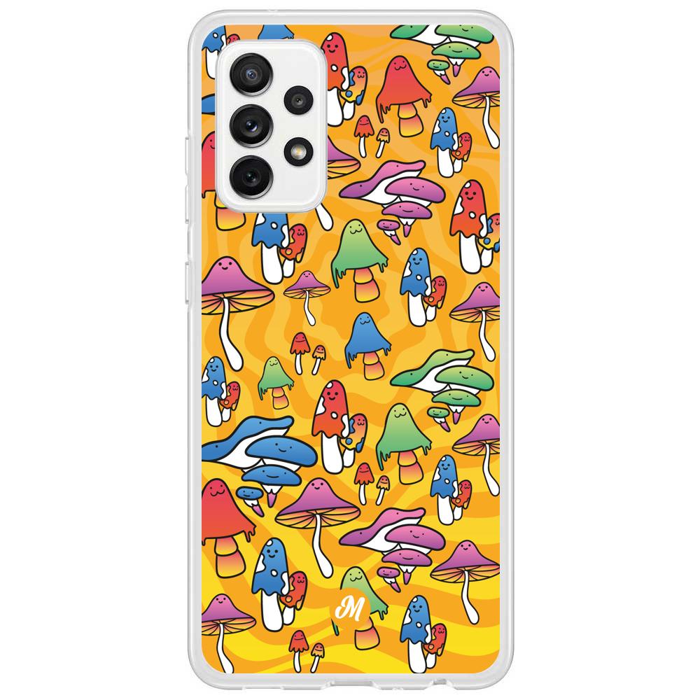 Cases para Samsung A72 4G Color mushroom - Mandala Cases