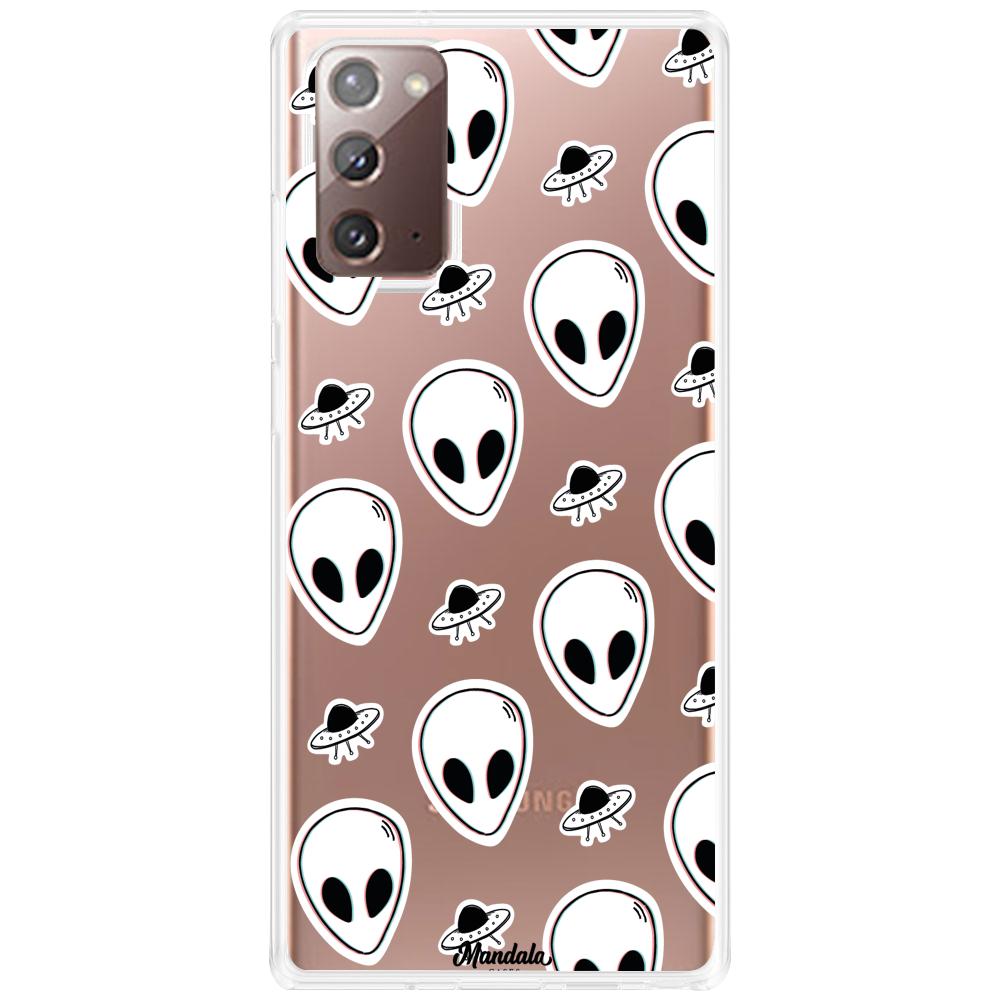 Case para Samsung Note 20 Funda de Aliens  - Mandala Cases