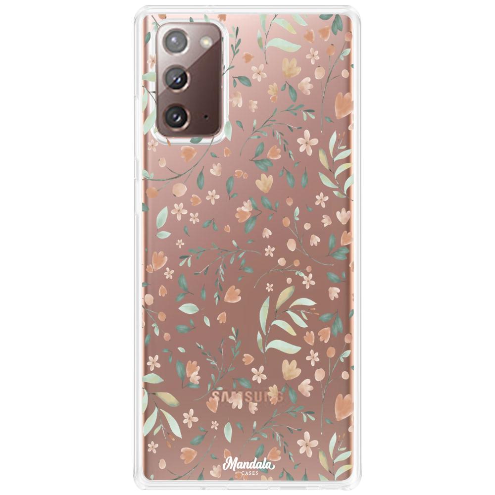Case para Samsung Note 20 Funda Flores Delicadas  - Mandala Cases