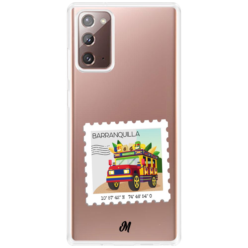 Case para Samsung Note 20 Estampa de Barranquilla - Mandala Cases