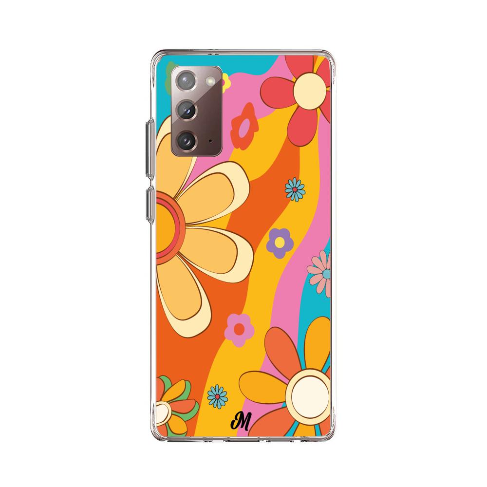 Case para Samsung Note 20 Hippie Flowers - Mandala Cases