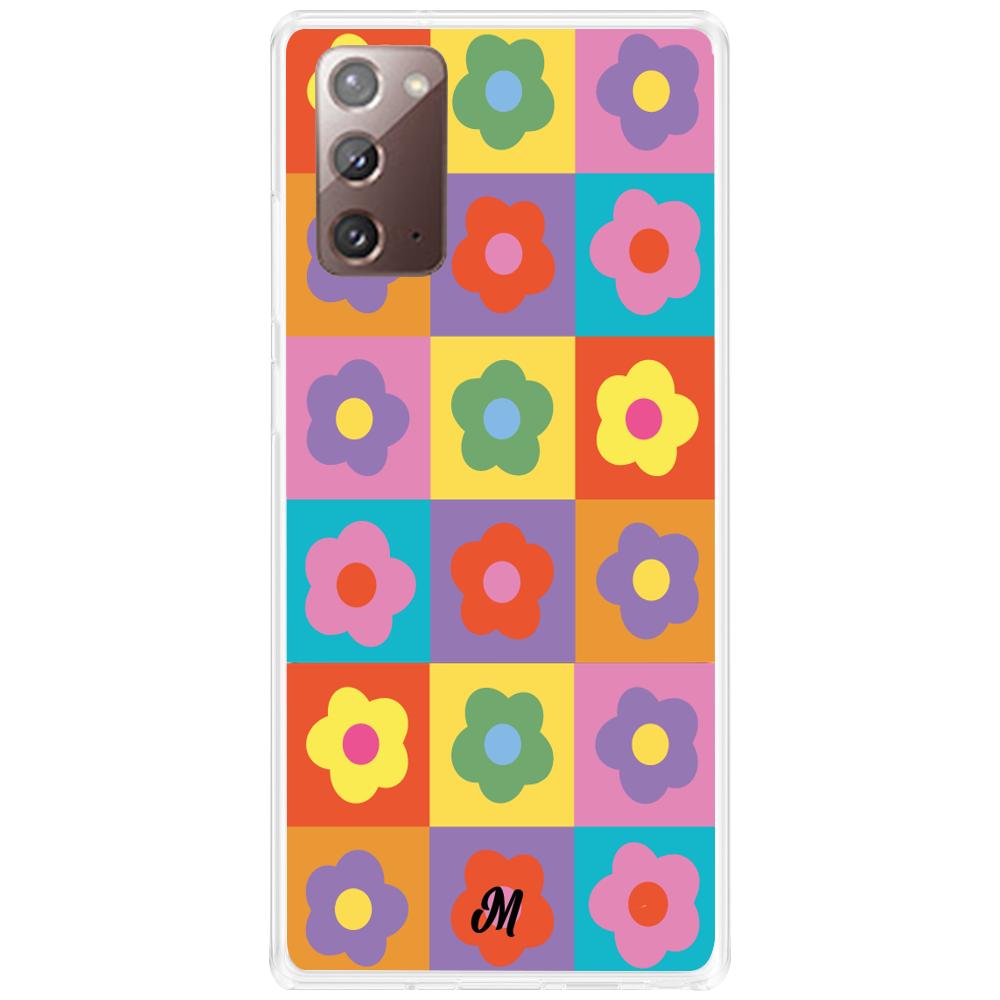 Case para Samsung Note 20 Colors and Flowers - Mandala Cases