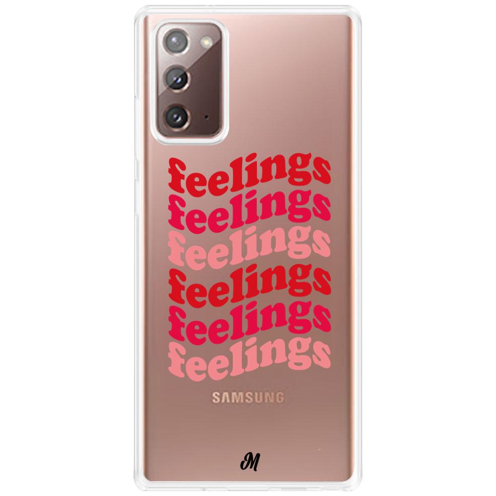 Case para Samsung Note 20 Feelings - Mandala Cases