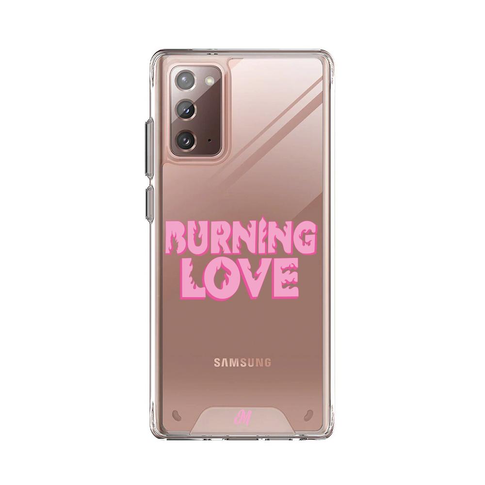 Case para Samsung Note 20 Funda Burning Love  - Mandala Cases