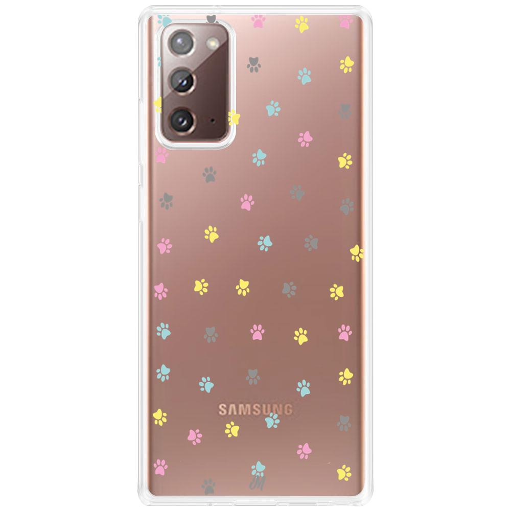 Case para Samsung Note 20 Huellitas coloridas - Mandala Cases