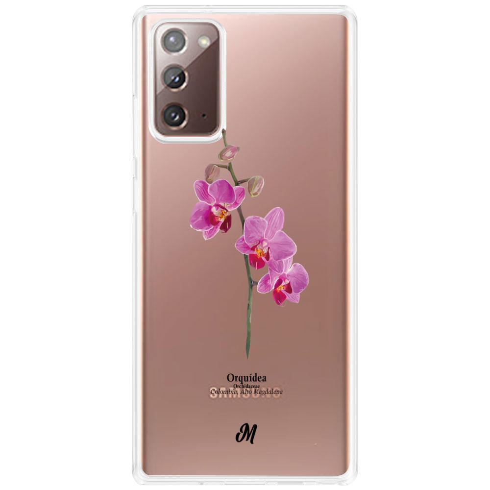 Case para Samsung Note 20 Ramo de Orquídea - Mandala Cases
