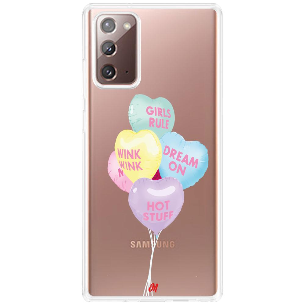 Case para Samsung Note 20 Lovely Balloons - Mandala Cases
