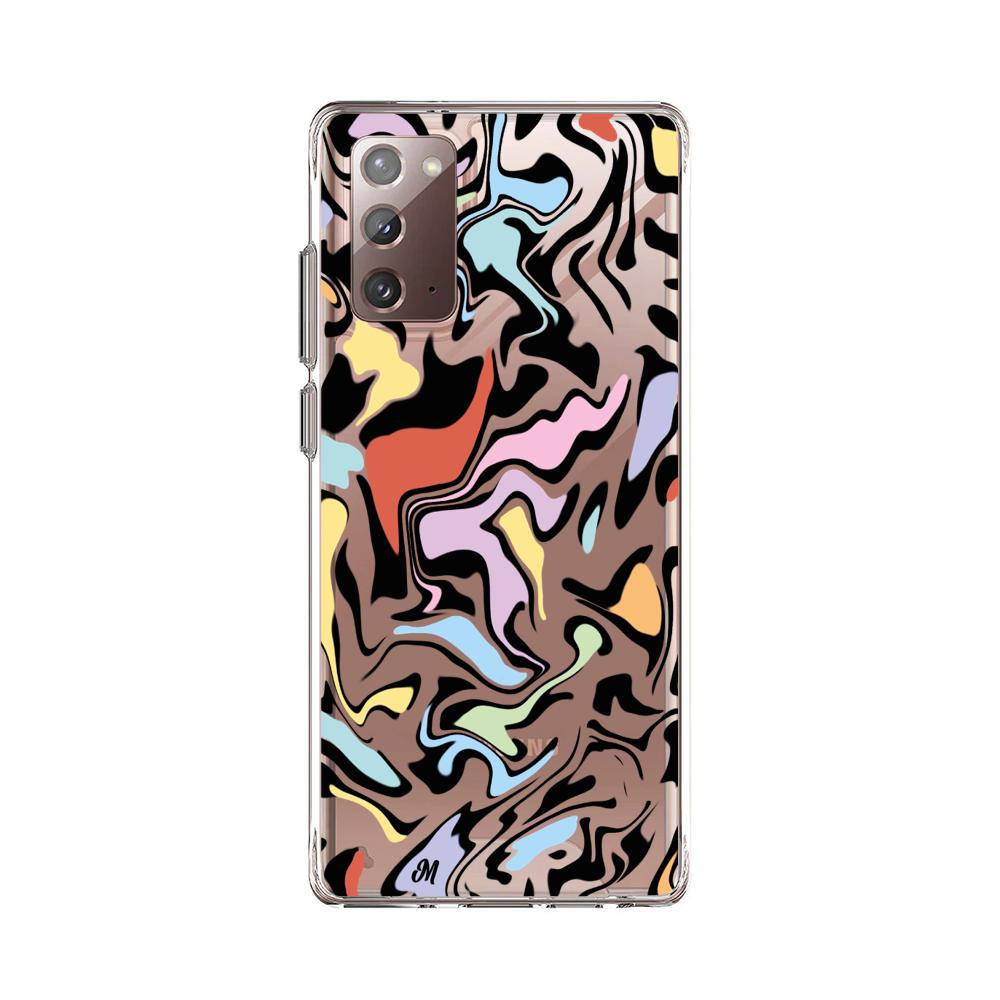 Case para Samsung Note 20 Lineas coloridas - Mandala Cases