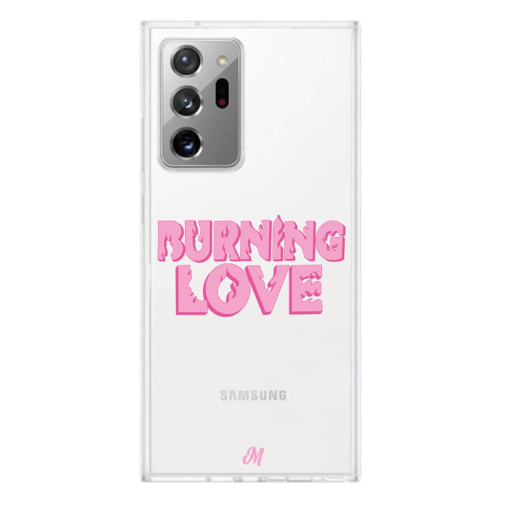 Case para Samsung Note 20 ULTRA Funda Burning Love  - Mandala Cases