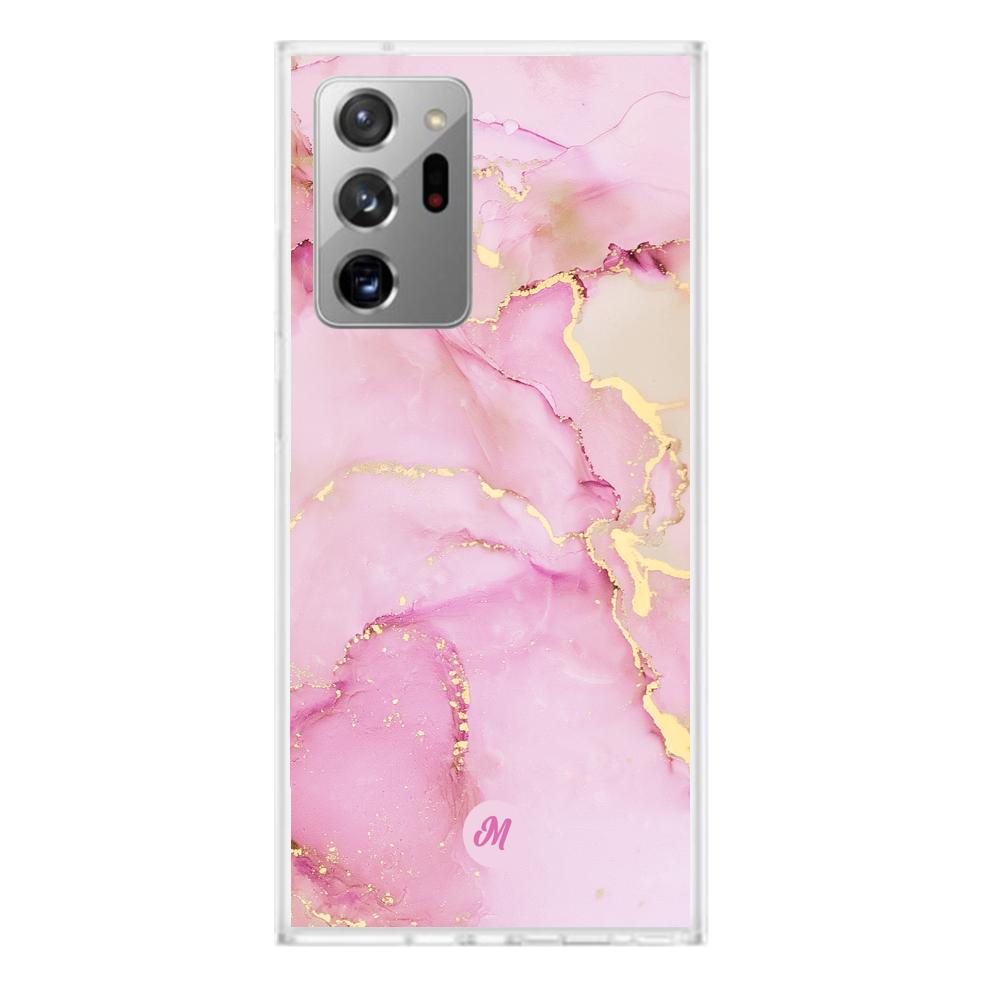 Cases para Samsung Note 20 ULTRA Pink marble - Mandala Cases
