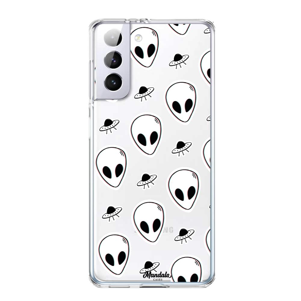 Case para Samsung S21 Plus Funda de Aliens  - Mandala Cases