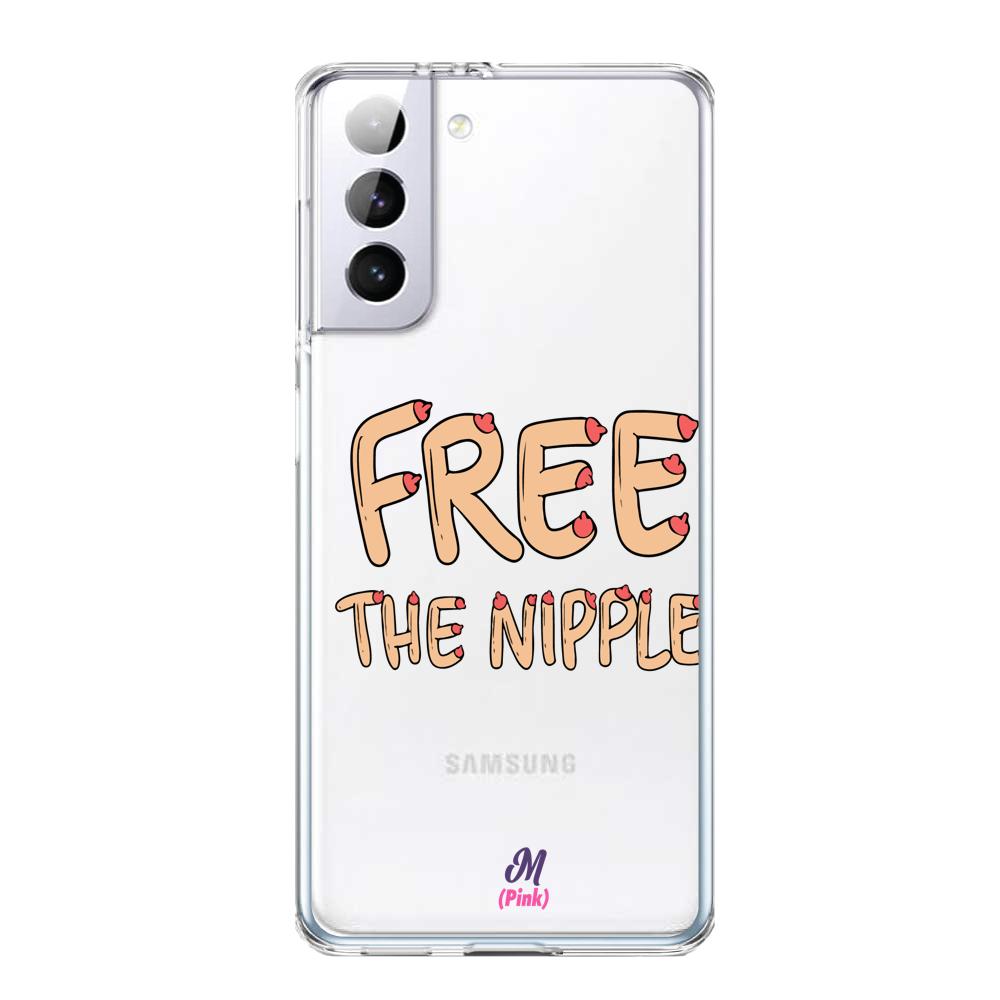 Case para Samsung S21 Plus Free the nipple - Mandala Cases