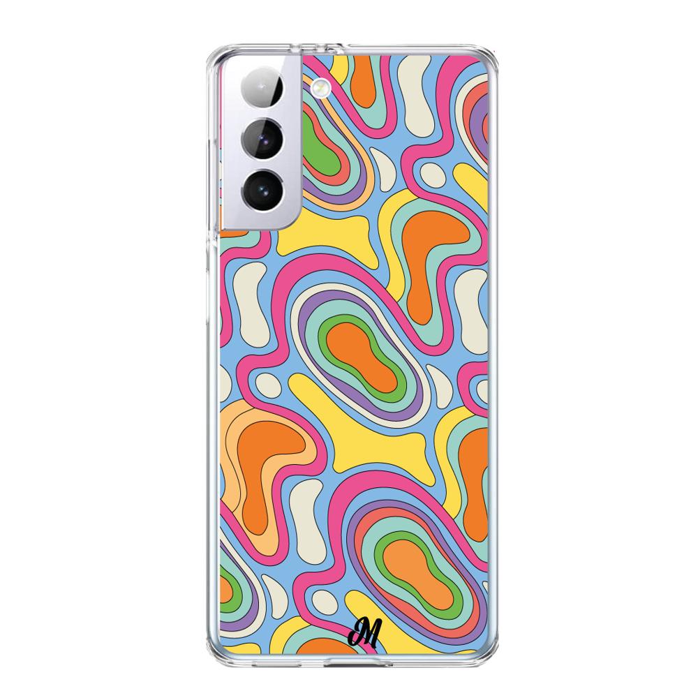 Case para Samsung S21 Plus Hippie Art   - Mandala Cases