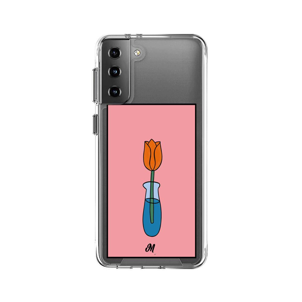 Case para Samsung S21 Plus Tulipán - Mandala Cases