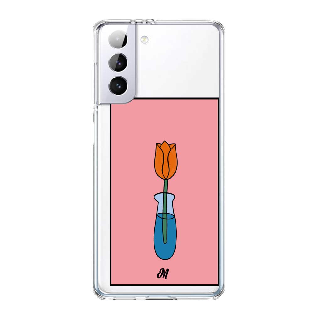 Case para Samsung S21 Plus Tulipán - Mandala Cases