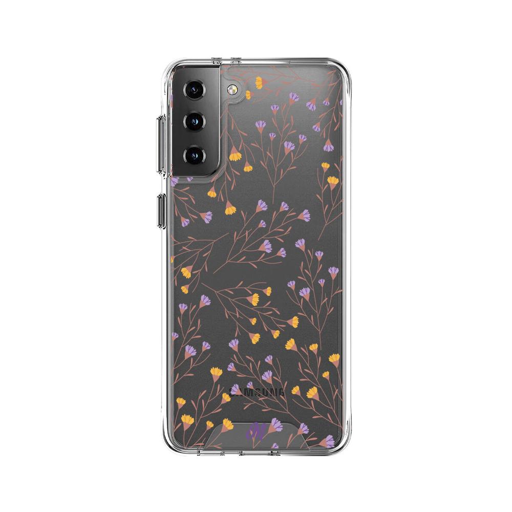 Case para Samsung S21 Plus Flores Primavera-  - Mandala Cases
