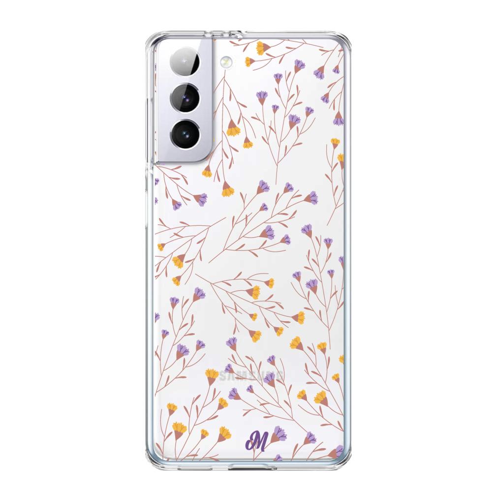 Case para Samsung S21 Plus Flores Primavera-  - Mandala Cases