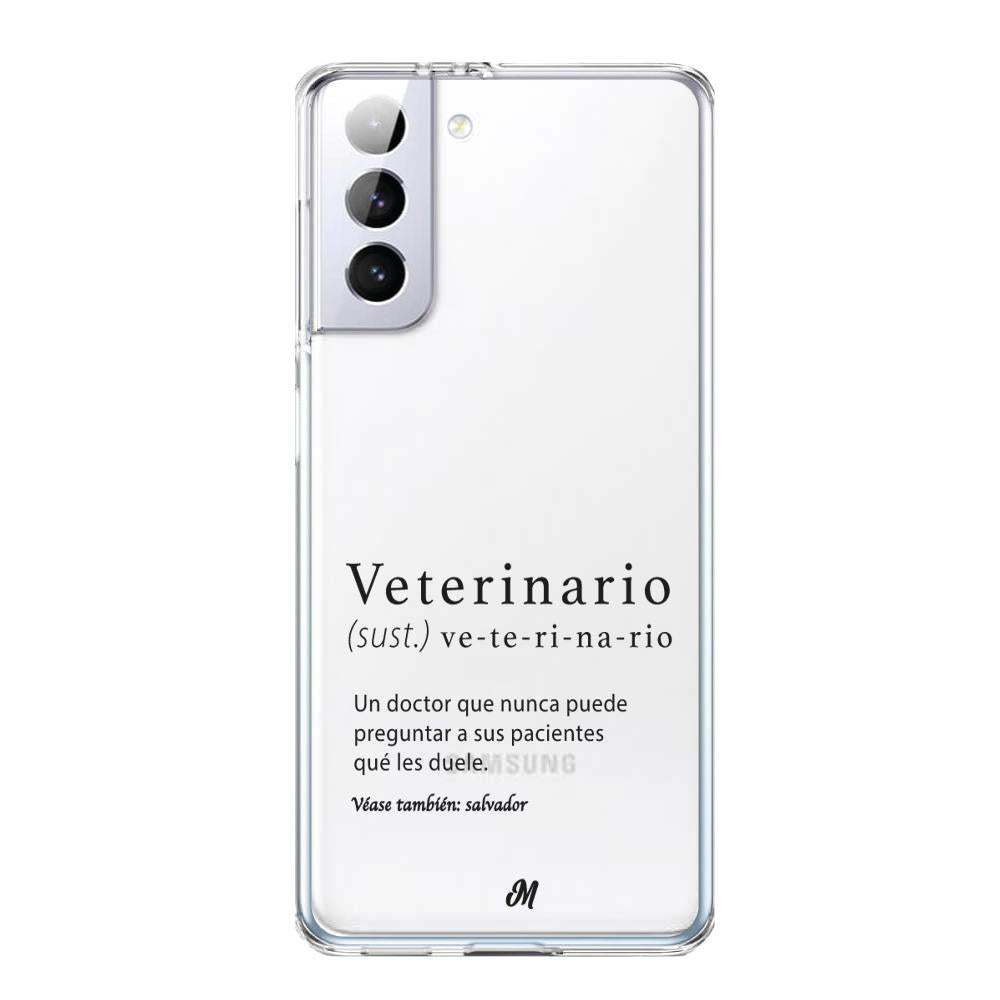 Case para Samsung S21 Plus Veterinario - Mandala Cases