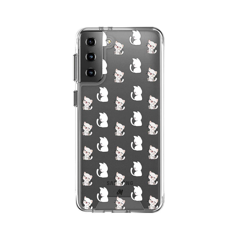 Case para Samsung S21 Plus Little Cats - Mandala Cases