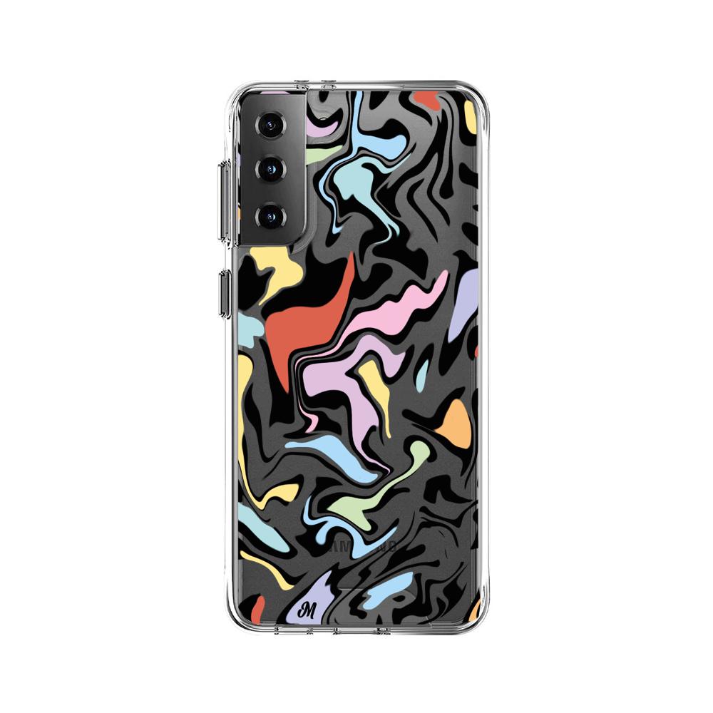 Case para Samsung S21 Plus Lineas coloridas - Mandala Cases