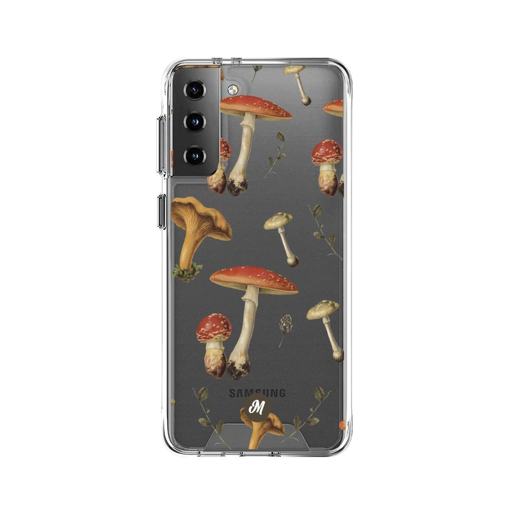 Cases para Samsung S21 Plus Mushroom texture - Mandala Cases