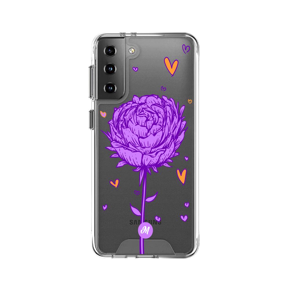 Cases para Samsung S21 Plus Rosa morada - Mandala Cases