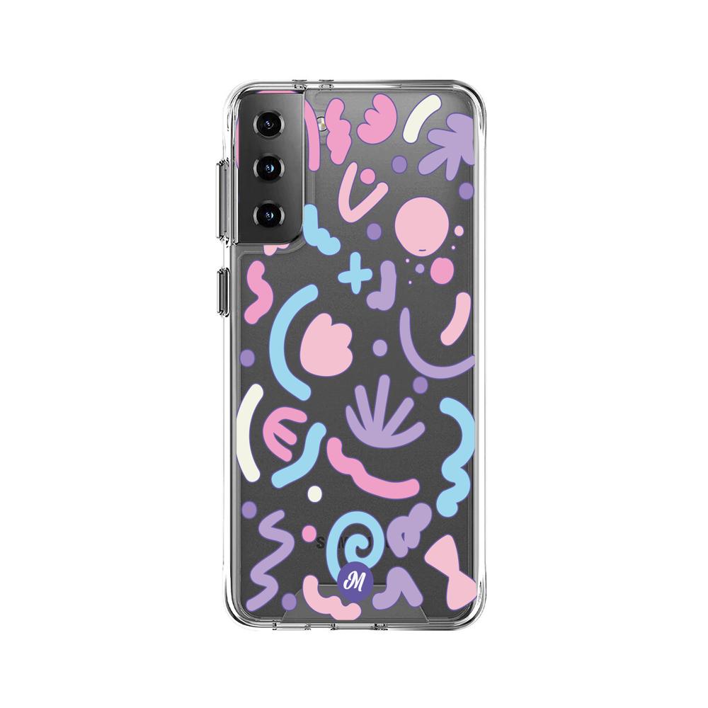 Cases para Samsung S21 Plus Colorful Spots Remake - Mandala Cases