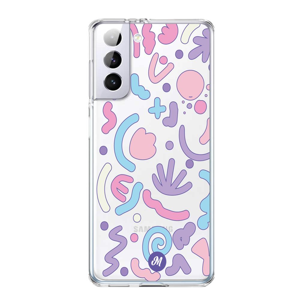 Cases para Samsung S21 Plus Colorful Spots Remake - Mandala Cases
