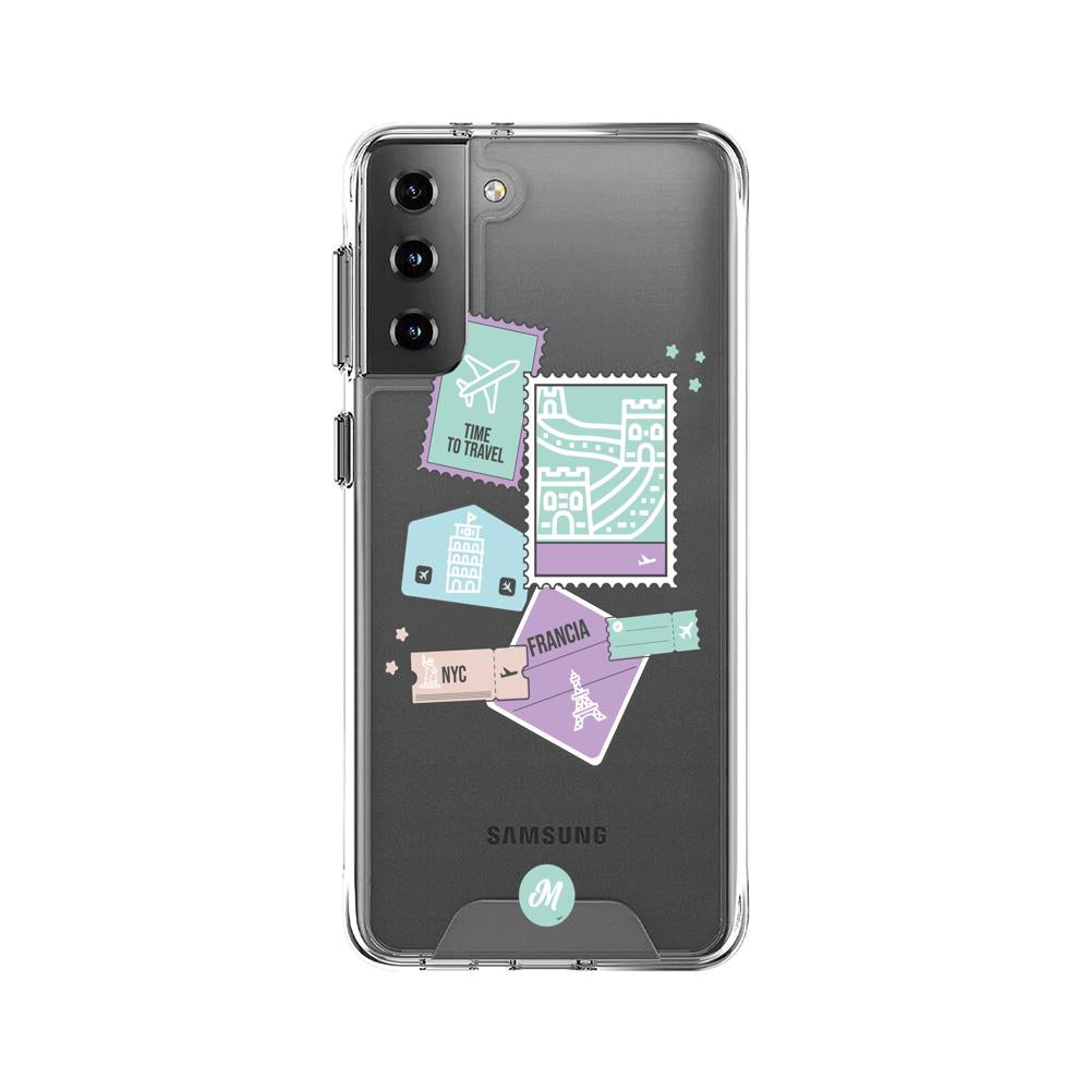 Cases para Samsung S21 Plus Travel case Remake - Mandala Cases