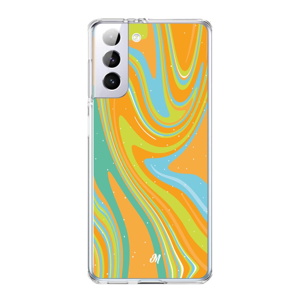 Cases para Samsung S21 Plus Color Líquido - Mandala Cases