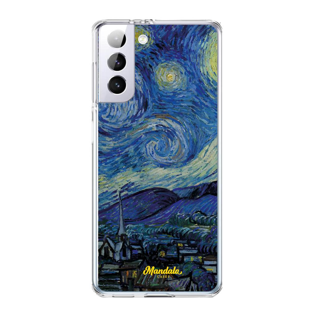 Case para Samsung S21 Plus de La Noche Estrellada- Mandala Cases