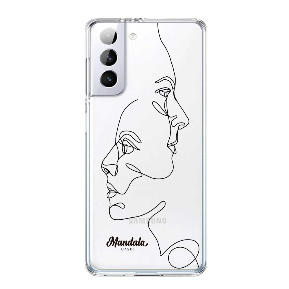 Estuches para Samsung S21 Plus - Lines Case  - Mandala Cases