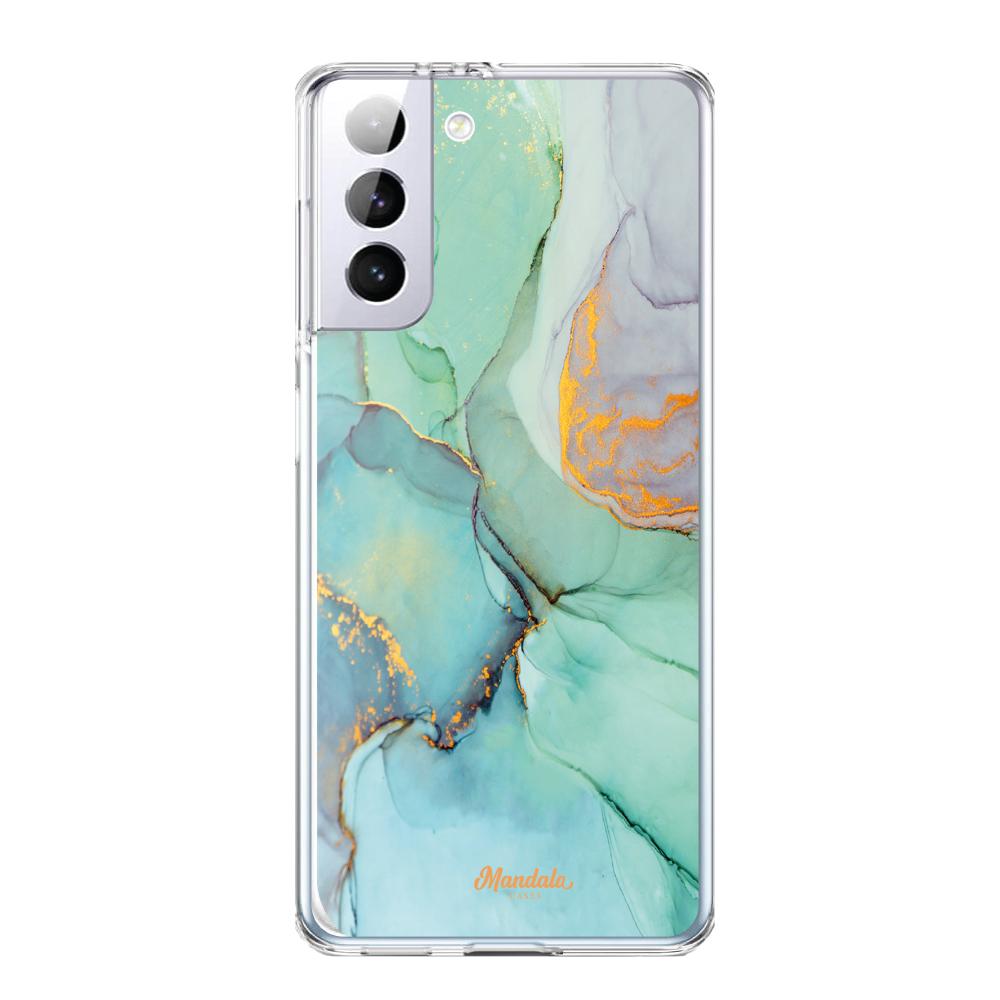 Estuches para Samsung S21 Plus - Marble case  - Mandala Cases