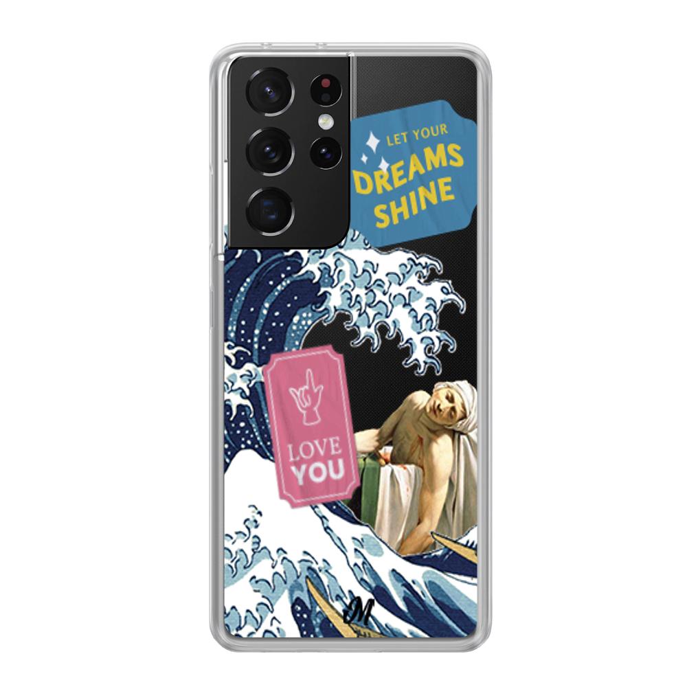 Case para Samsung S21 Ultra Ola de sueños - Mandala Cases