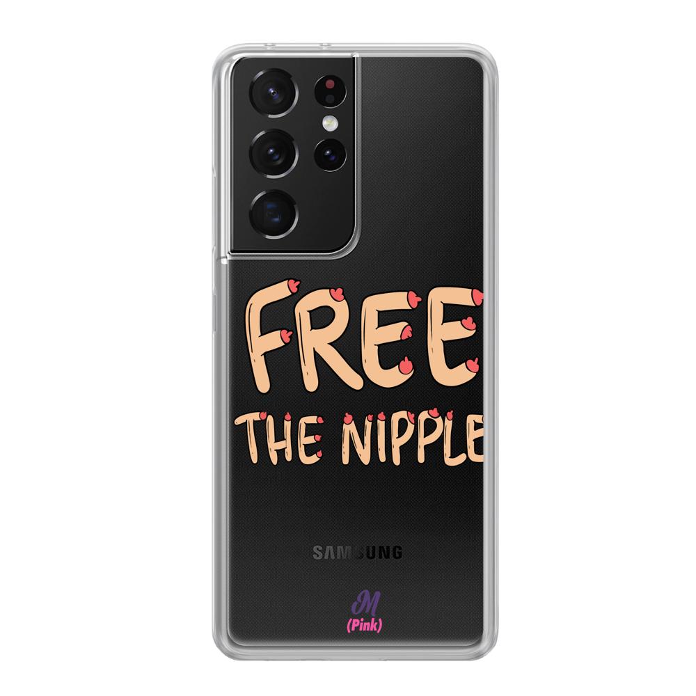 Case para Samsung S21 Ultra Free the nipple - Mandala Cases