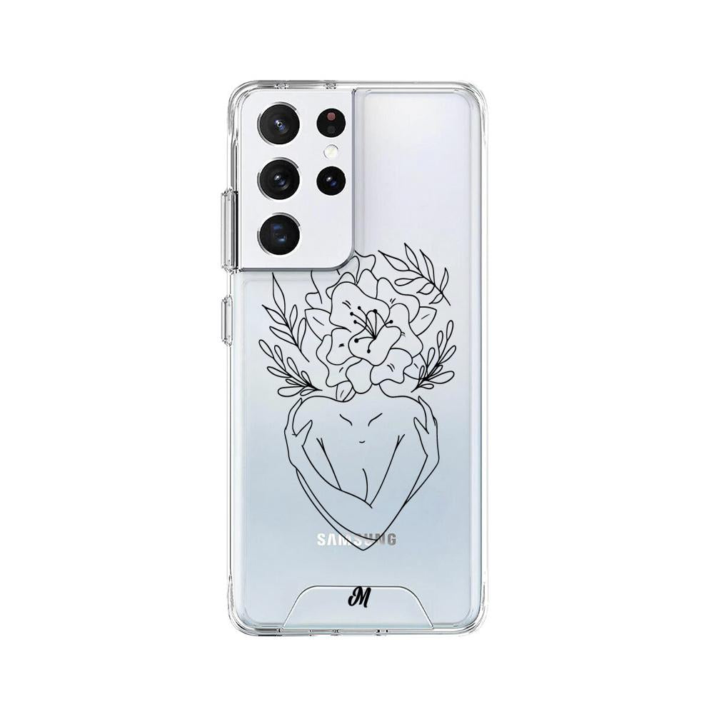 Case para Samsung S21 Ultra Florece - Mandala Cases